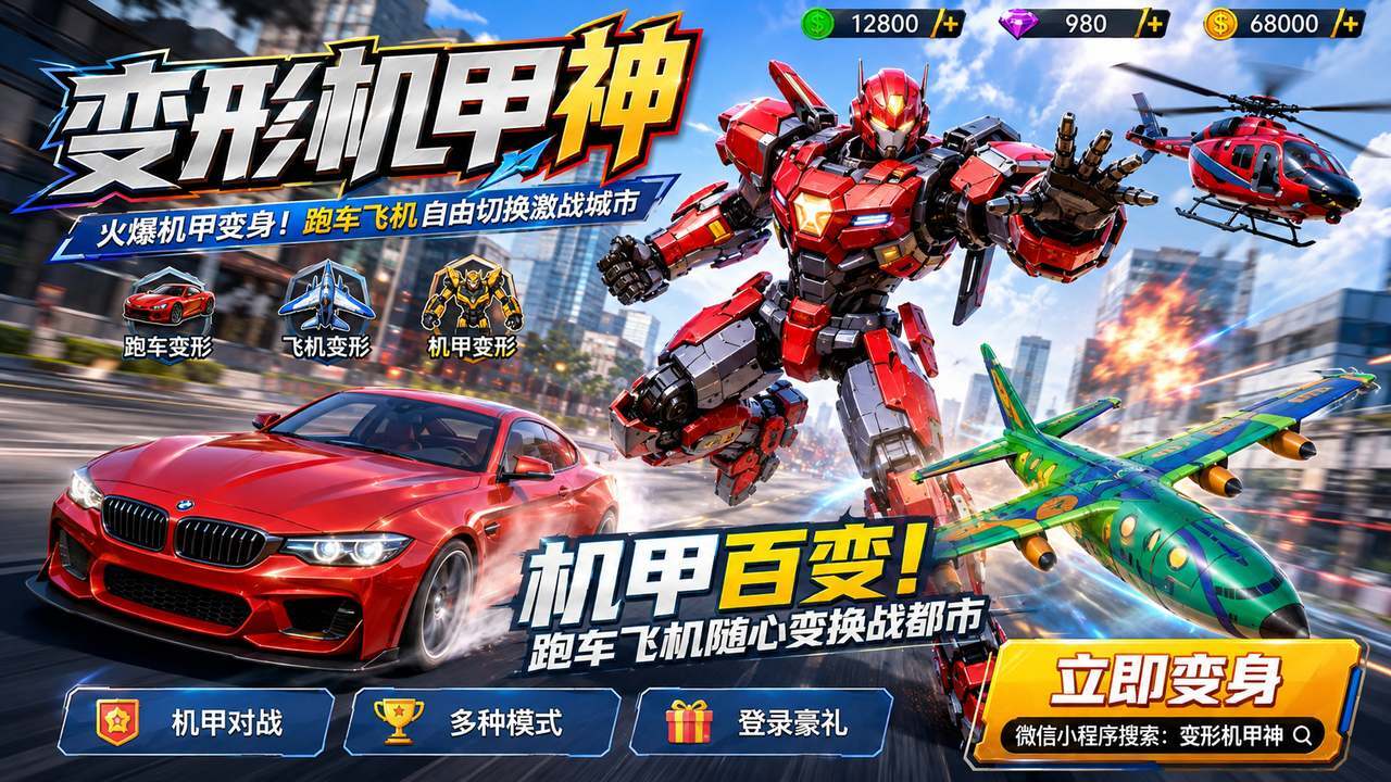 变形机甲神截图