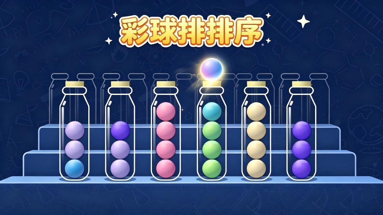 彩球排排序截图