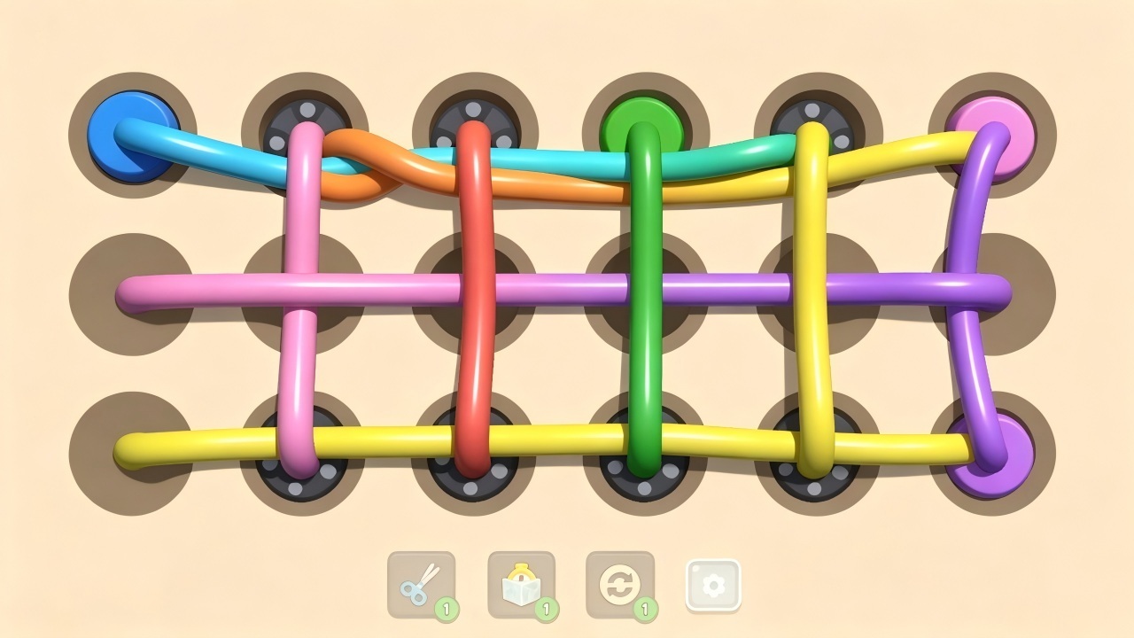 绳子闯关截图