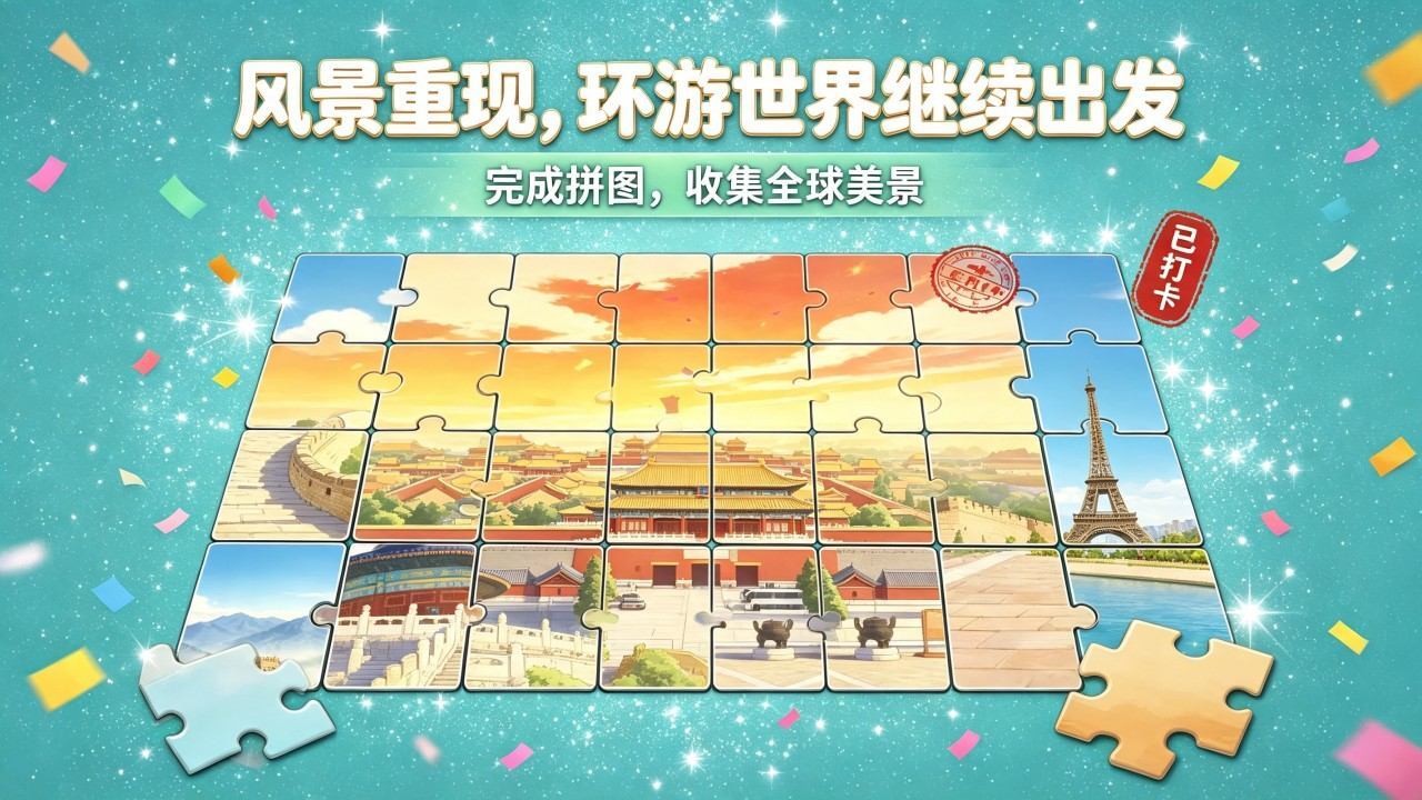世界拼图之旅截图