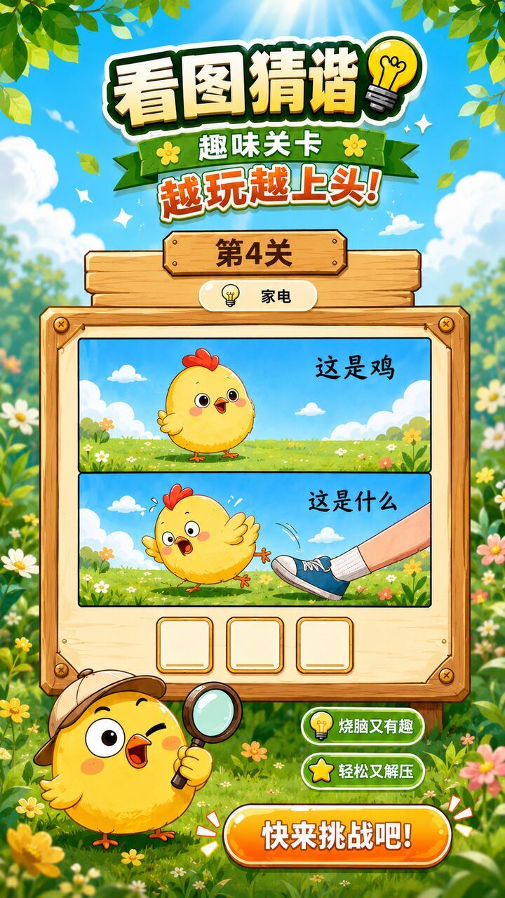 谐音梗大负翁截图