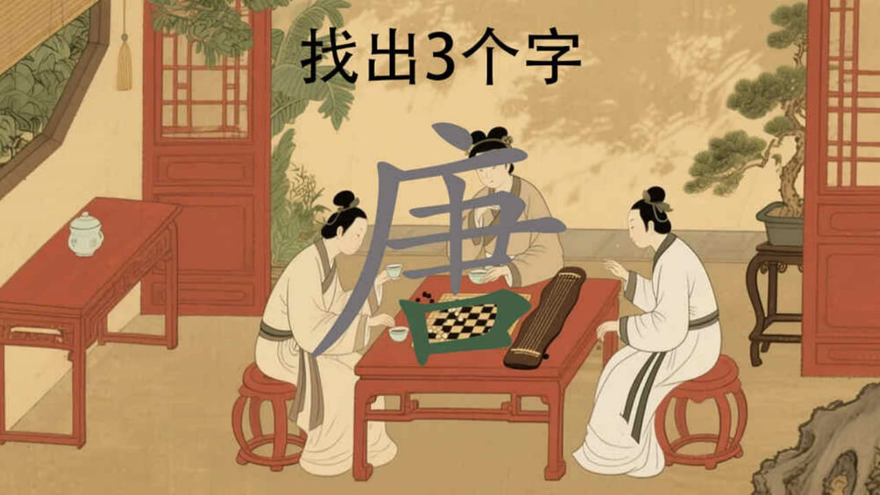 趣味填汉字截图