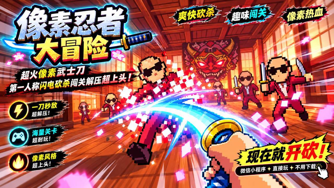 像素忍者大冒险截图
