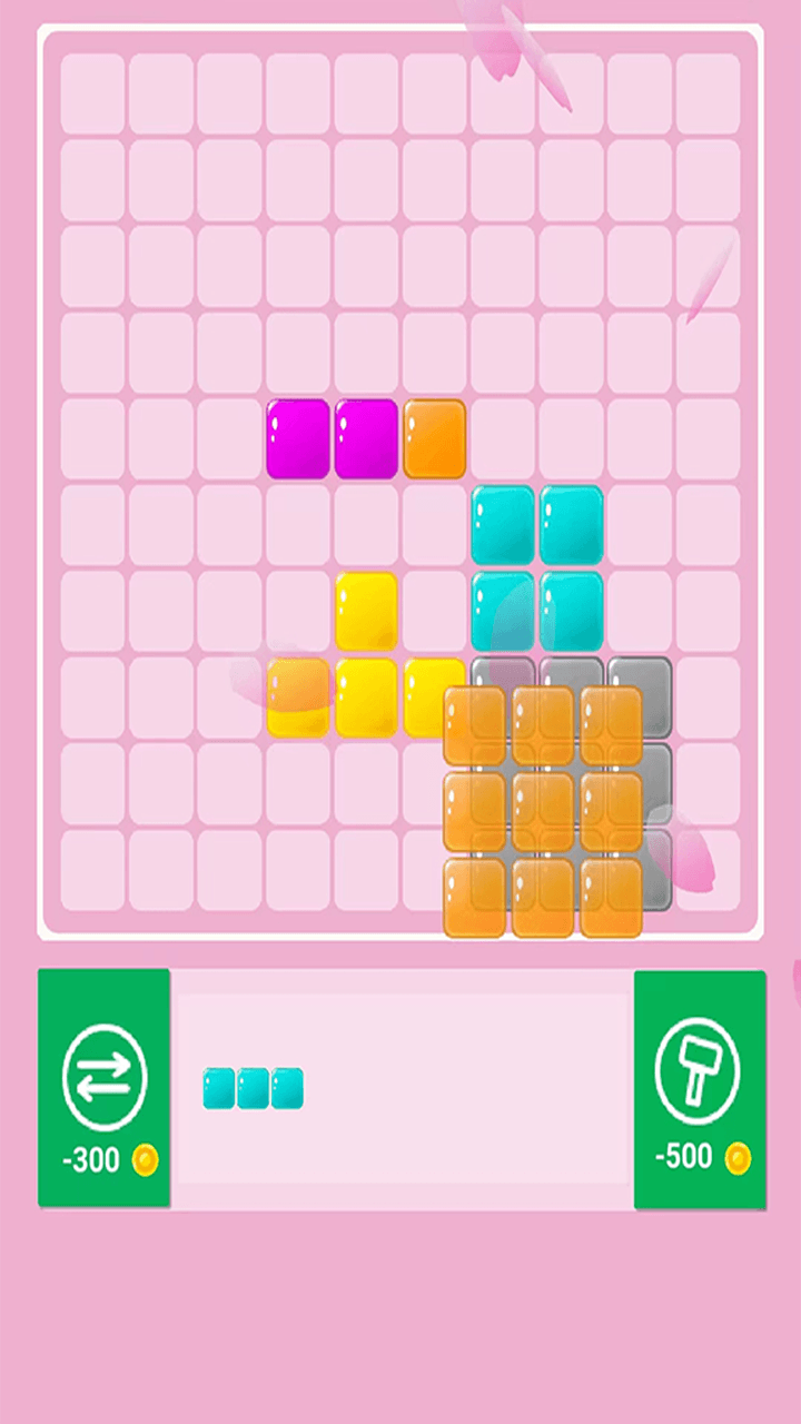 开心方块天天消截图