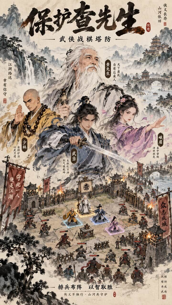 保护查先生截图