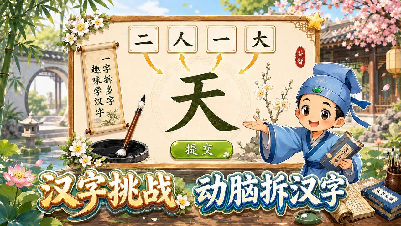 全民拼汉字截图