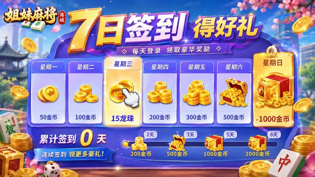 海城姐妹麻将截图