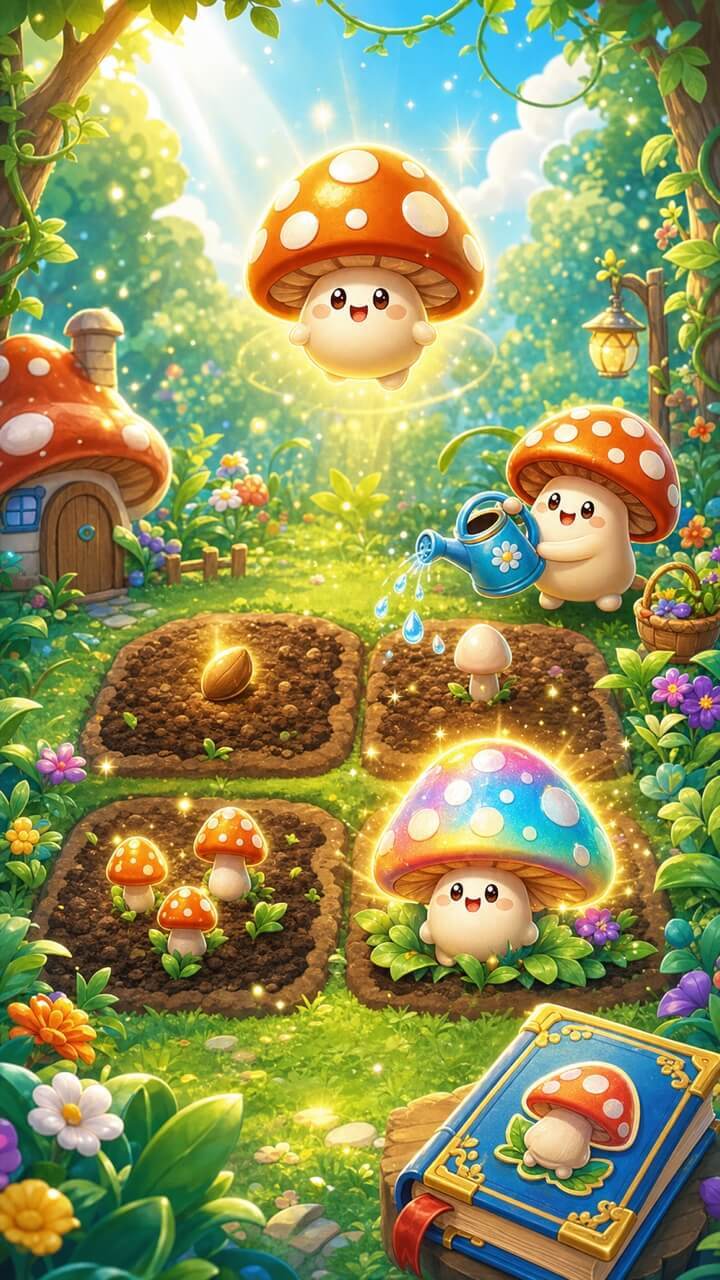 蘑菇进化截图