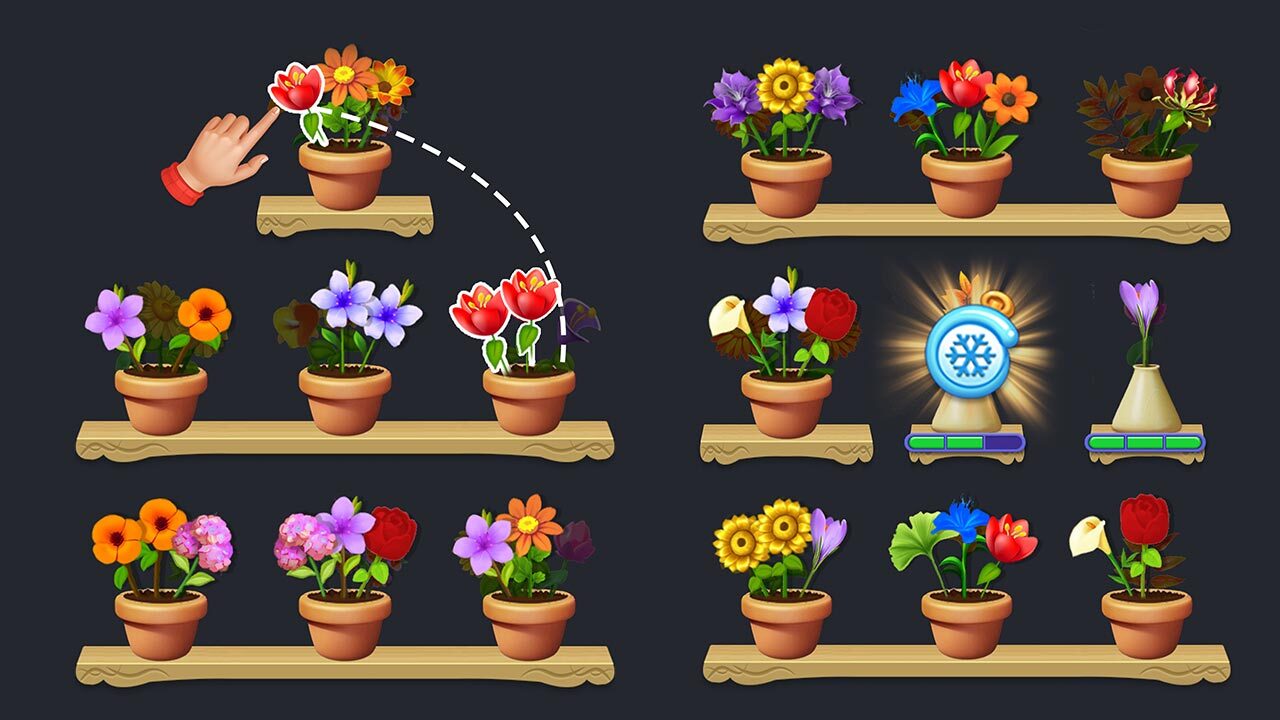 花朵拼拼截图