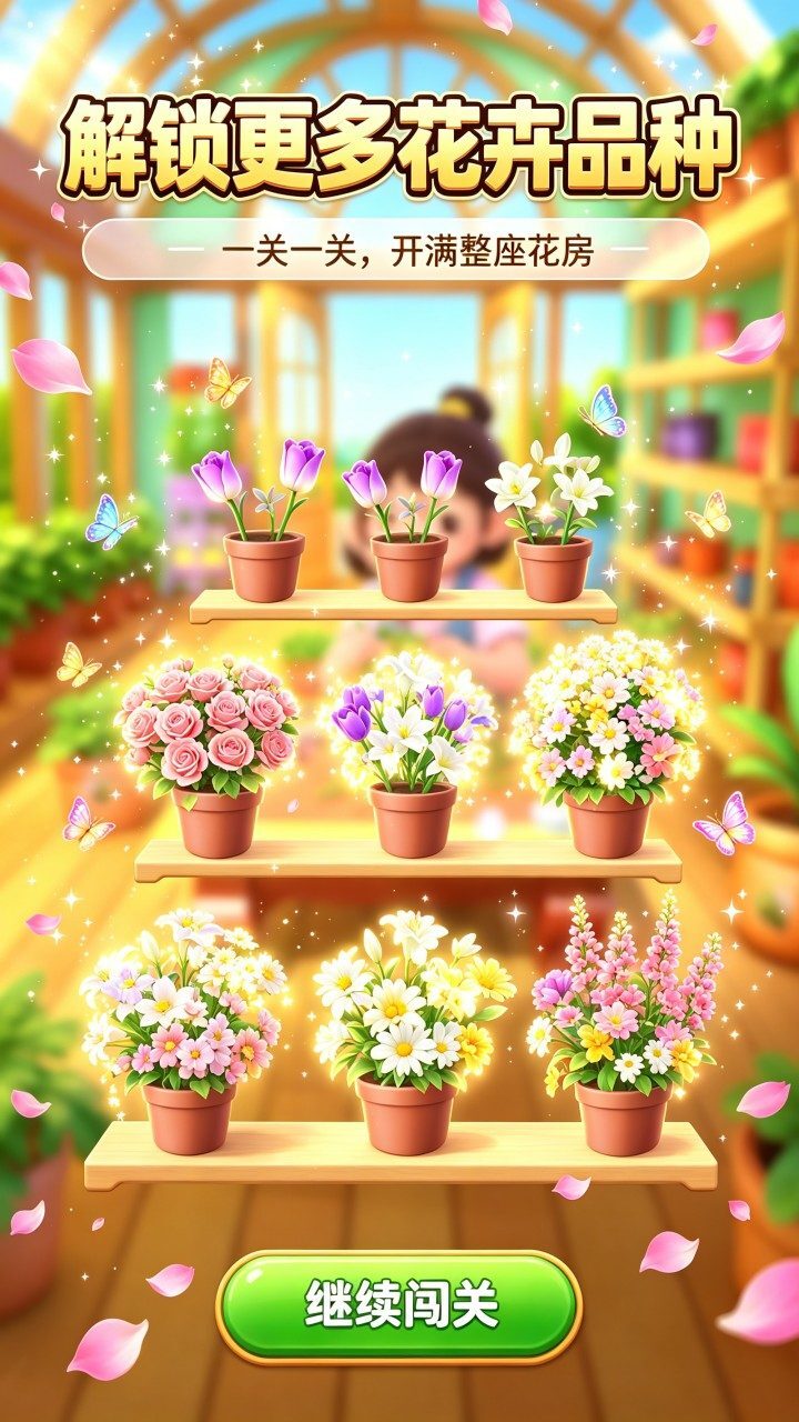 鲜花消除闯关截图