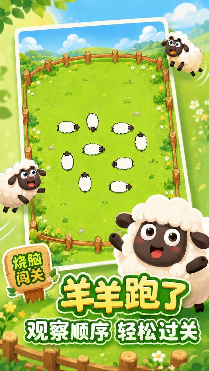 羊羊跑了截图