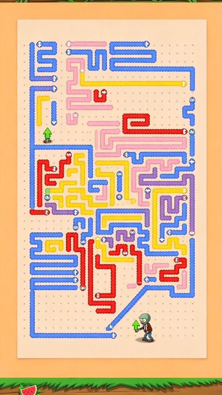 箭头打僵尸截图
