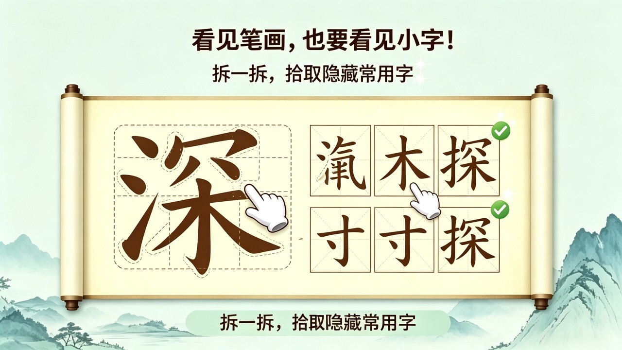 找出汉字小游戏截图