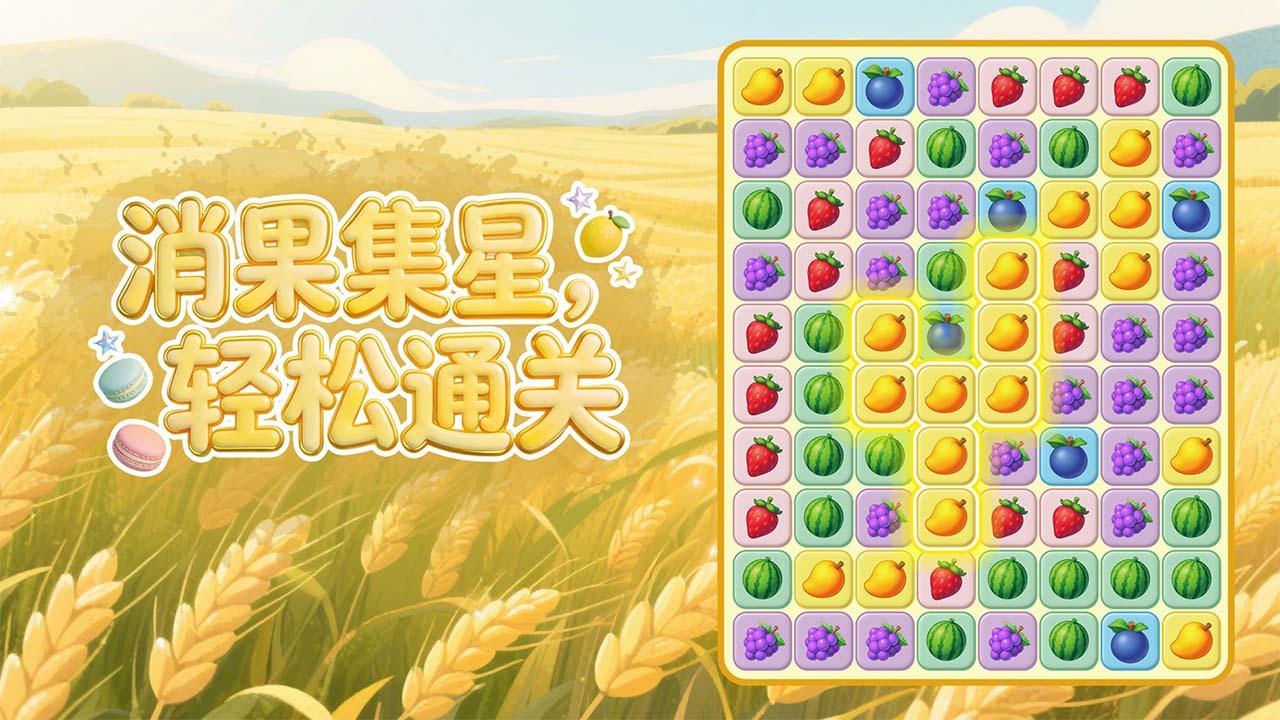 果汁消星星截图