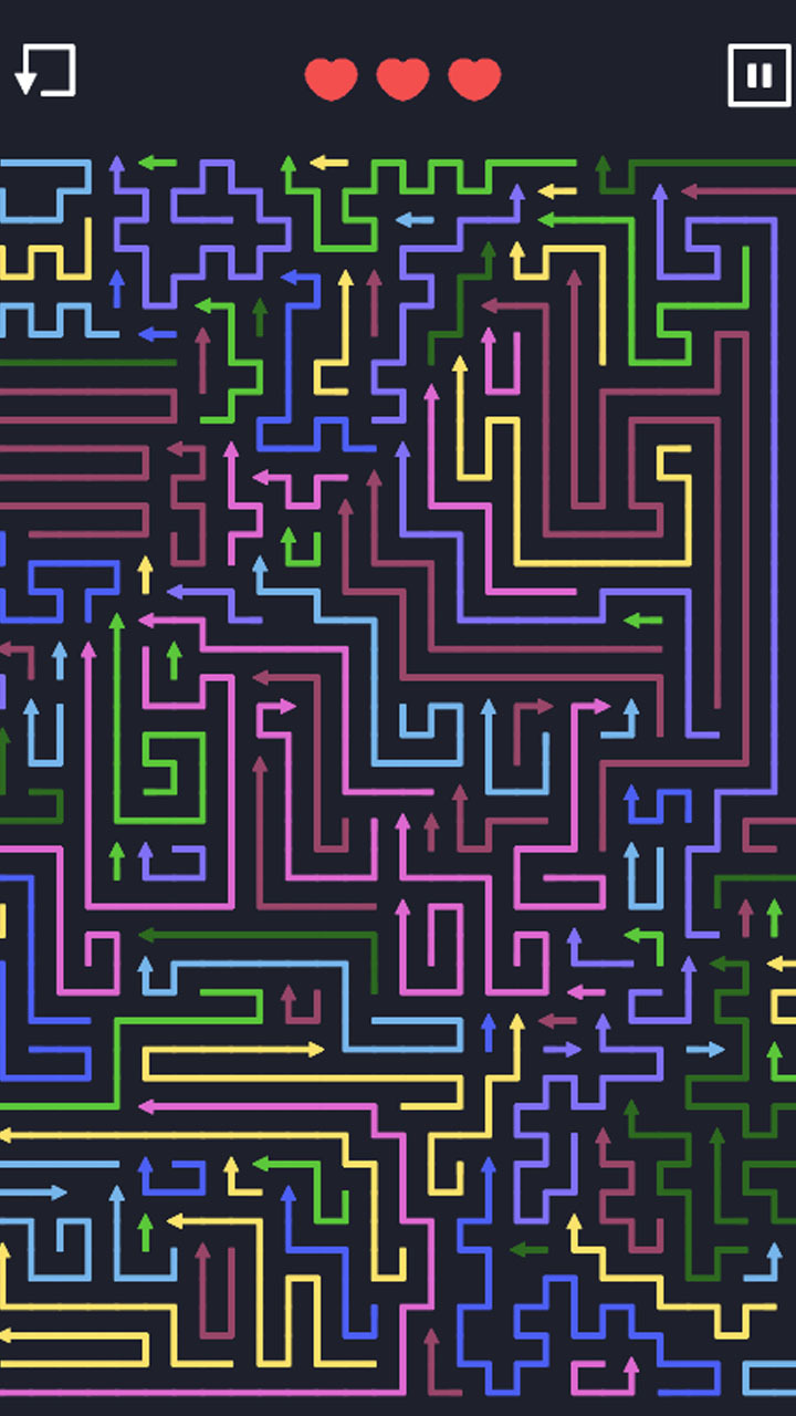 小箭头别挡路截图