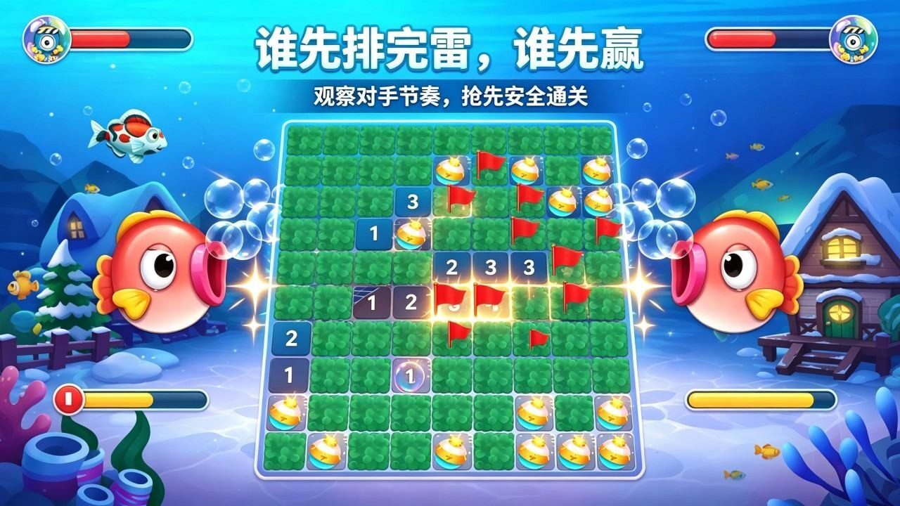 扫雷游戏双人对战截图