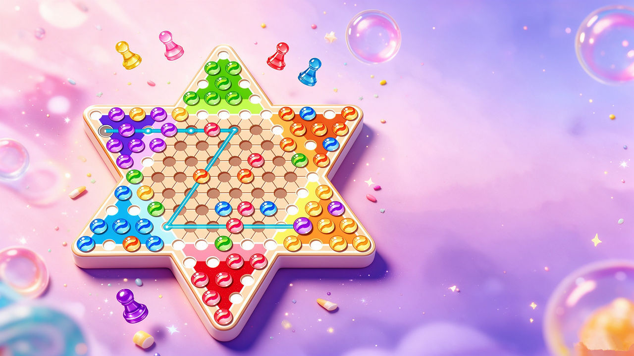 欢乐水晶跳棋游戏截图