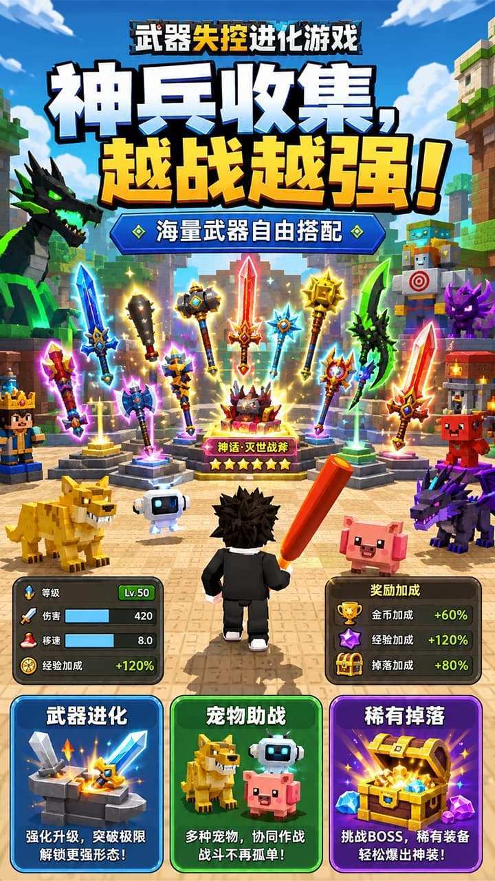 武器无限升级游戏截图