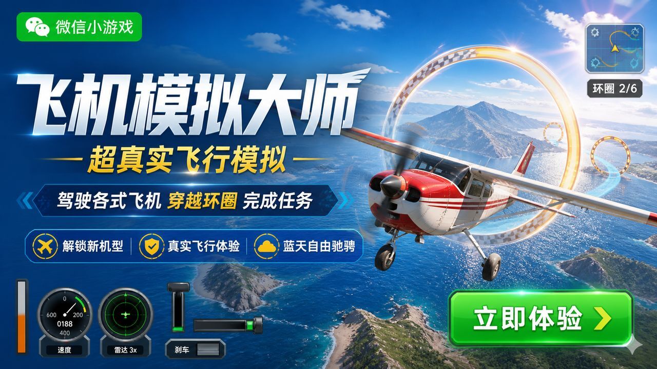 飞机模拟大师截图