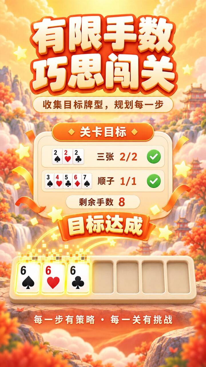收集牌型小小消截图
