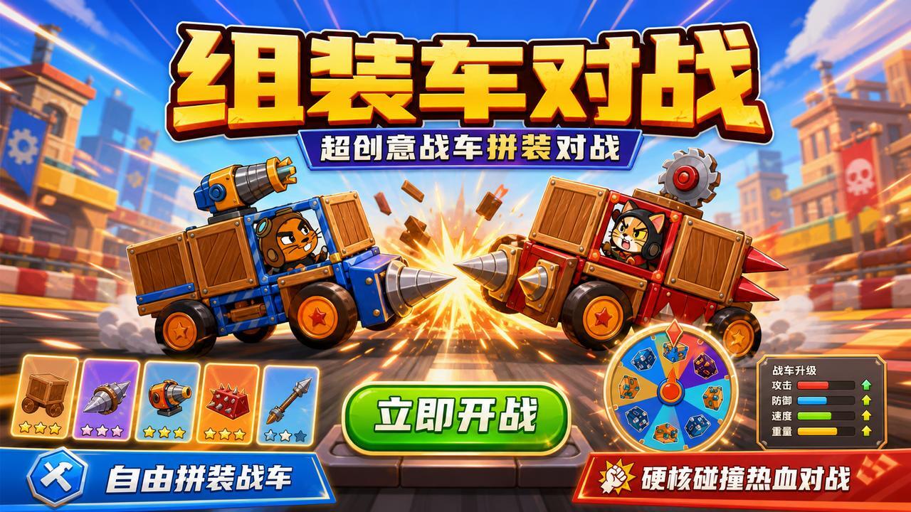 组装车对战截图