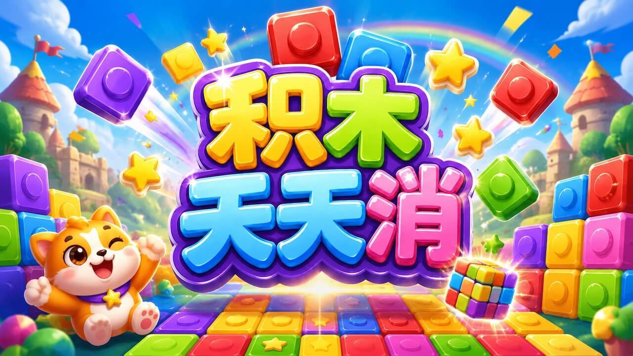 积木天天消截图