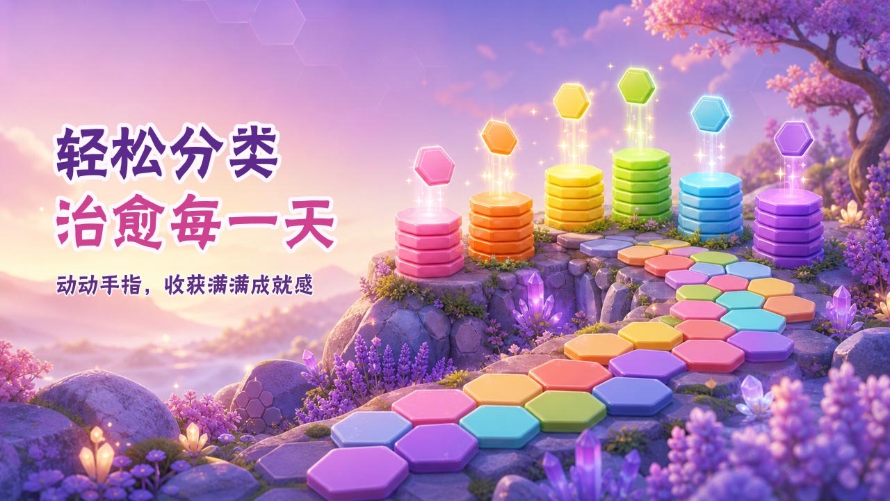 颜色分类游戏软件截图