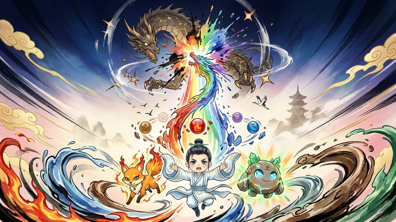 灵宠消消塔截图