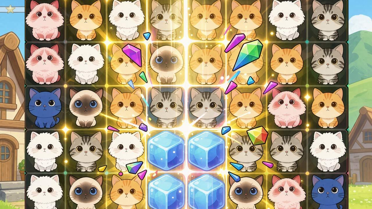 猫咪消除游戏软件截图