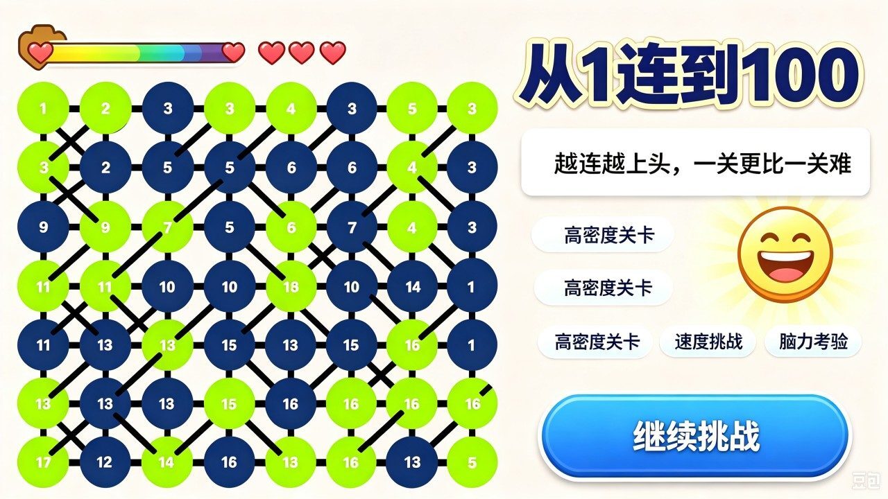 数字一笔连成线截图