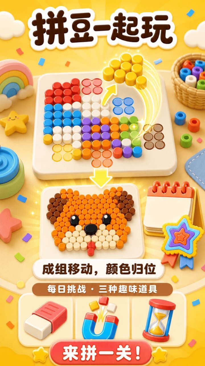 拼豆一起玩截图