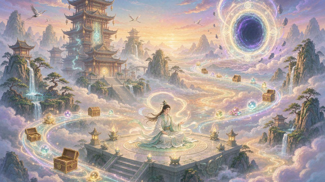 得空来修仙截图