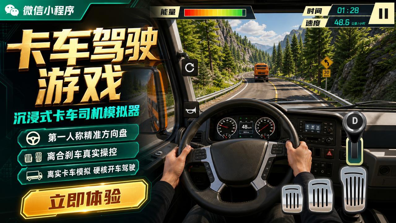 卡车驾驶游戏截图