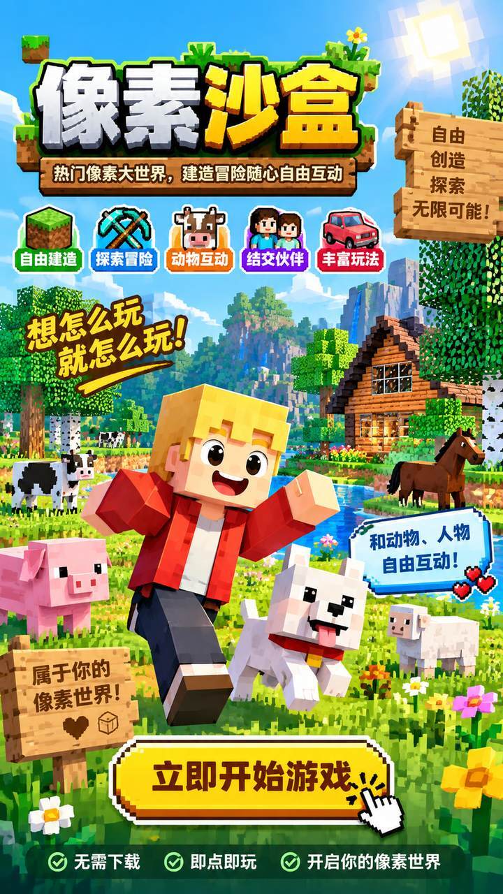 像素沙盒截图