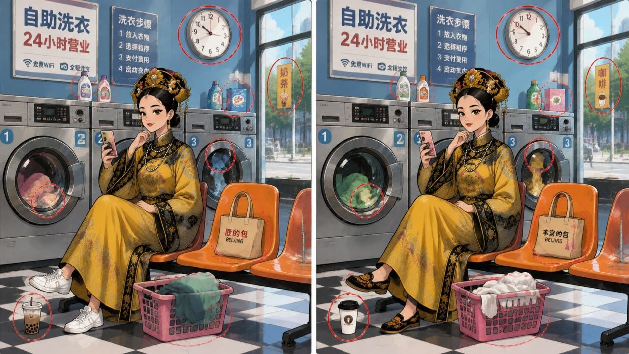 找不同的地方截图