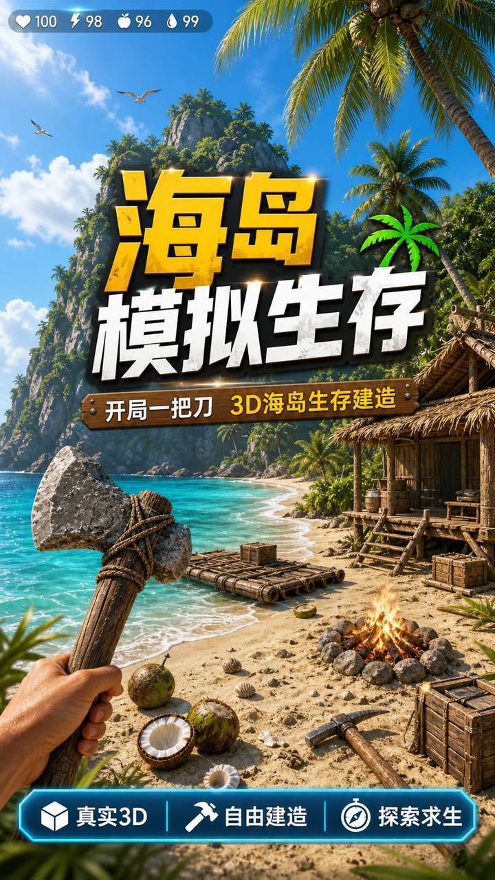 海岛模拟生存截图