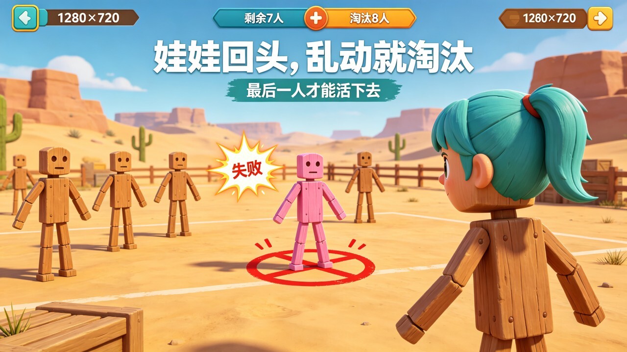 123木头人恐怖游戏截图