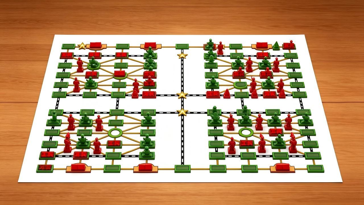 二人军棋对战截图