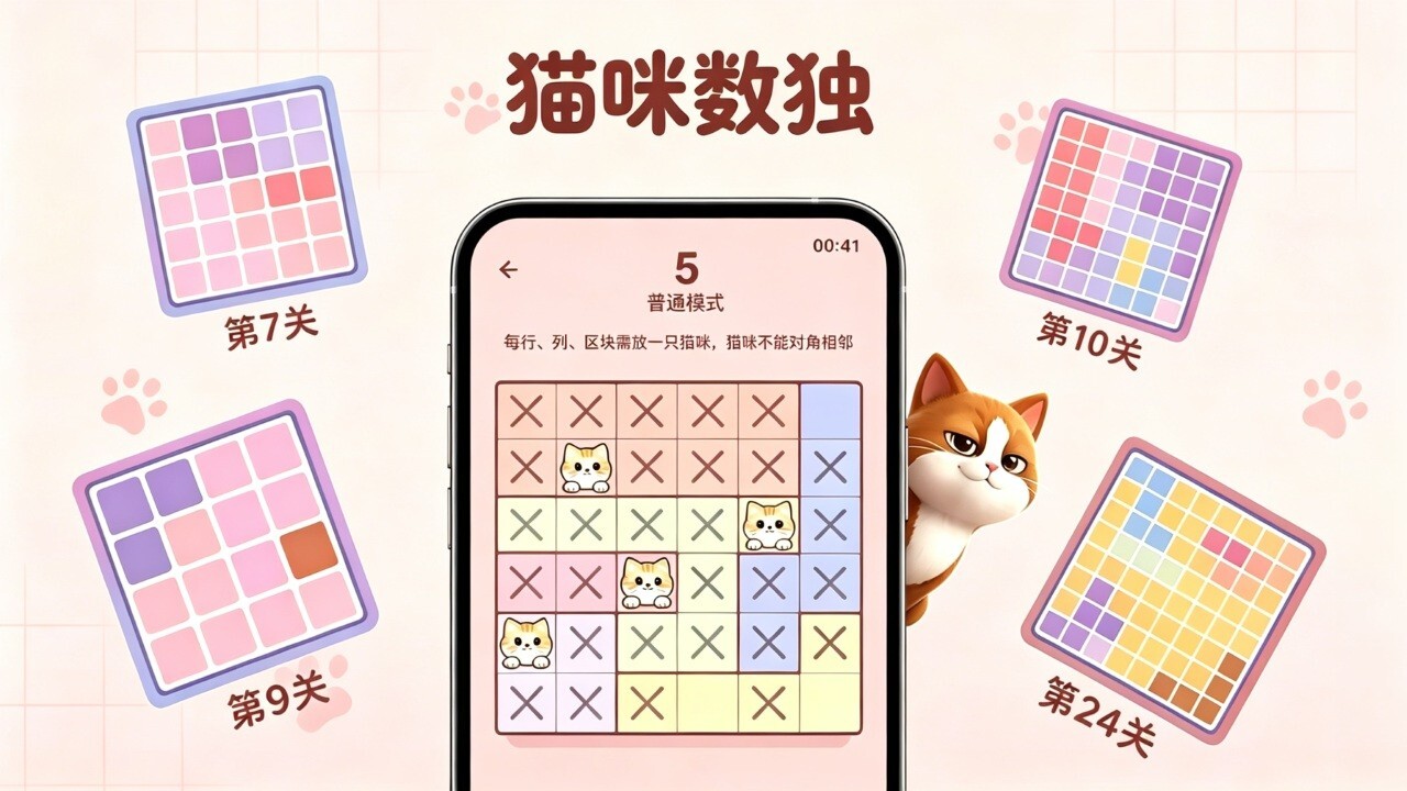 猫咪数独截图
