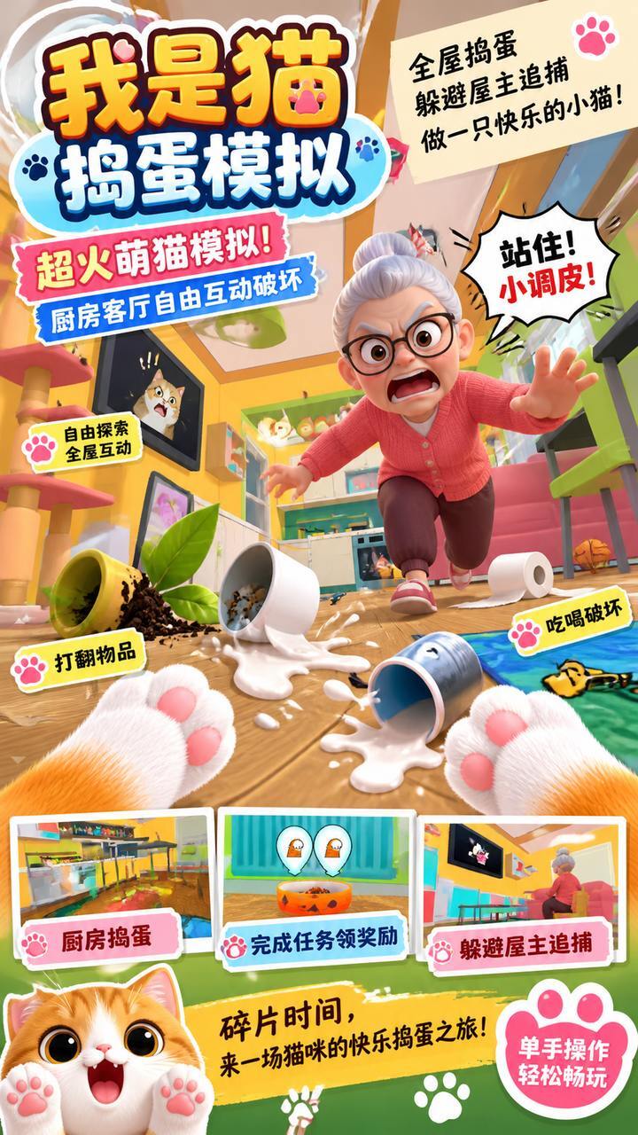 我是猫-捣蛋模拟截图