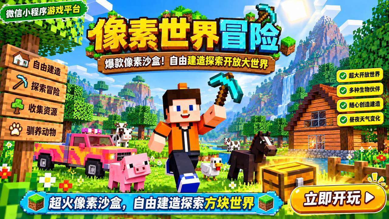 像素世界冒险截图