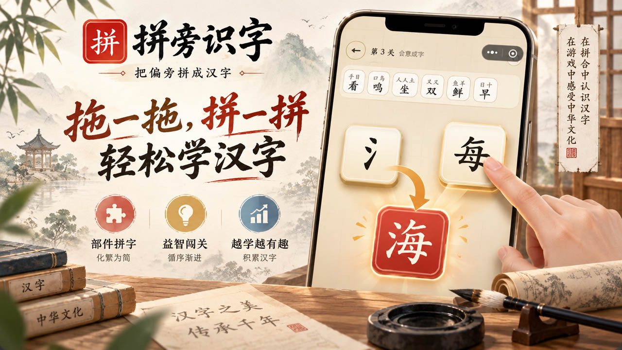 拼旁识字截图