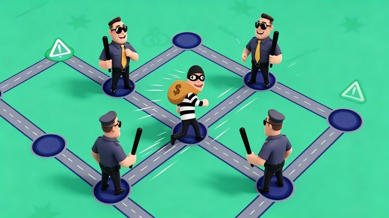 围堵拦截截图