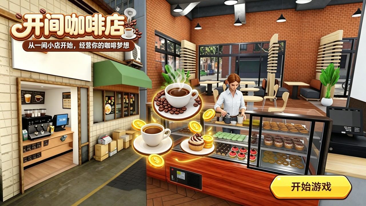 开间咖啡店截图