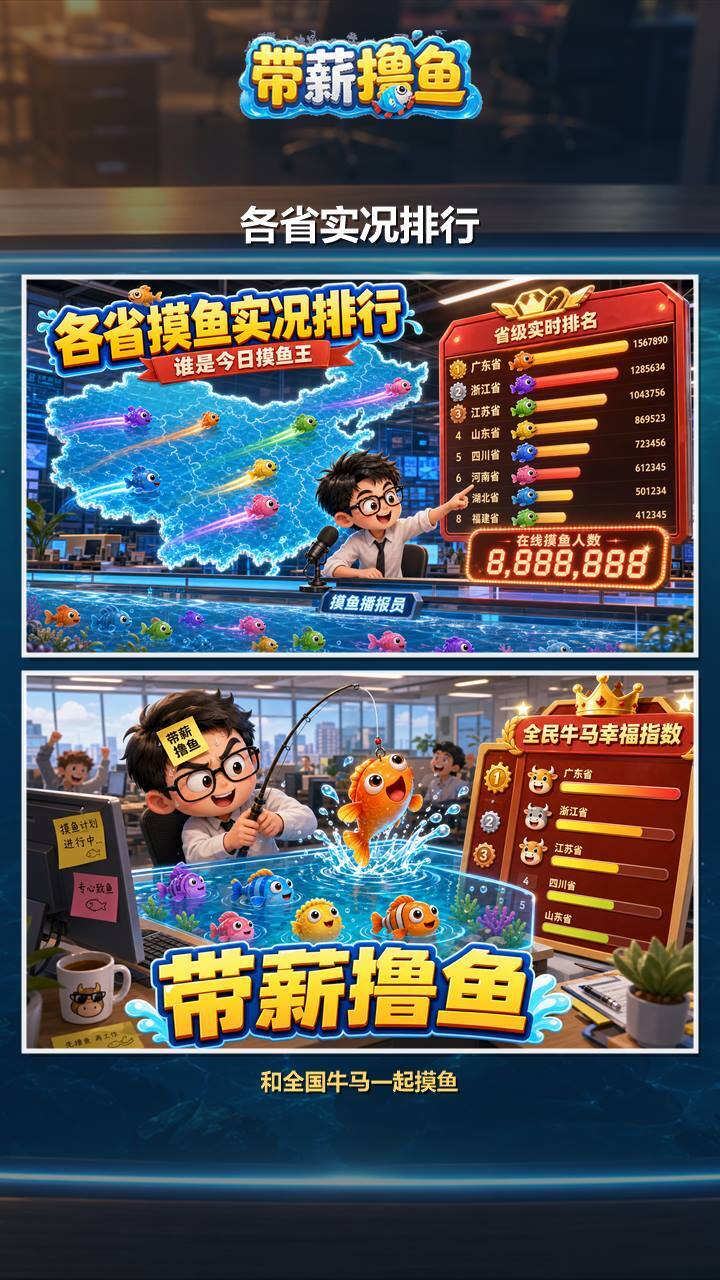 带薪撸鱼截图