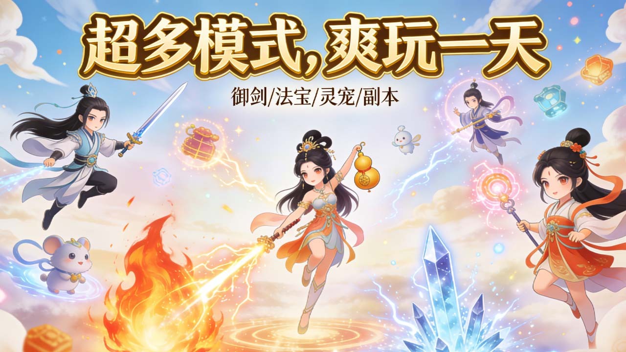 躺平来修仙截图