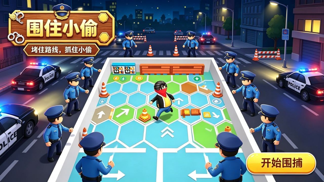围堵小偷截图