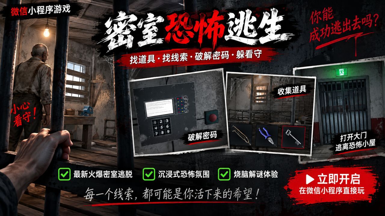 密室恐怖逃生截图