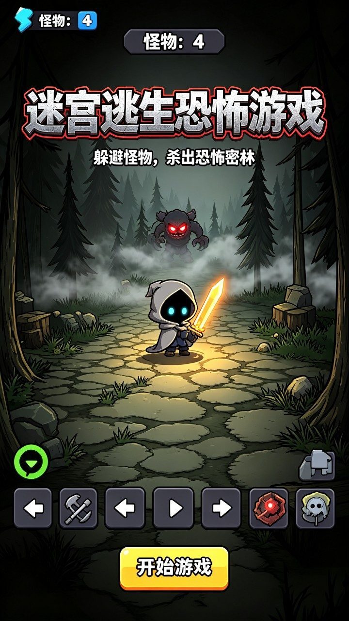 迷宫逃生恐怖游戏截图
