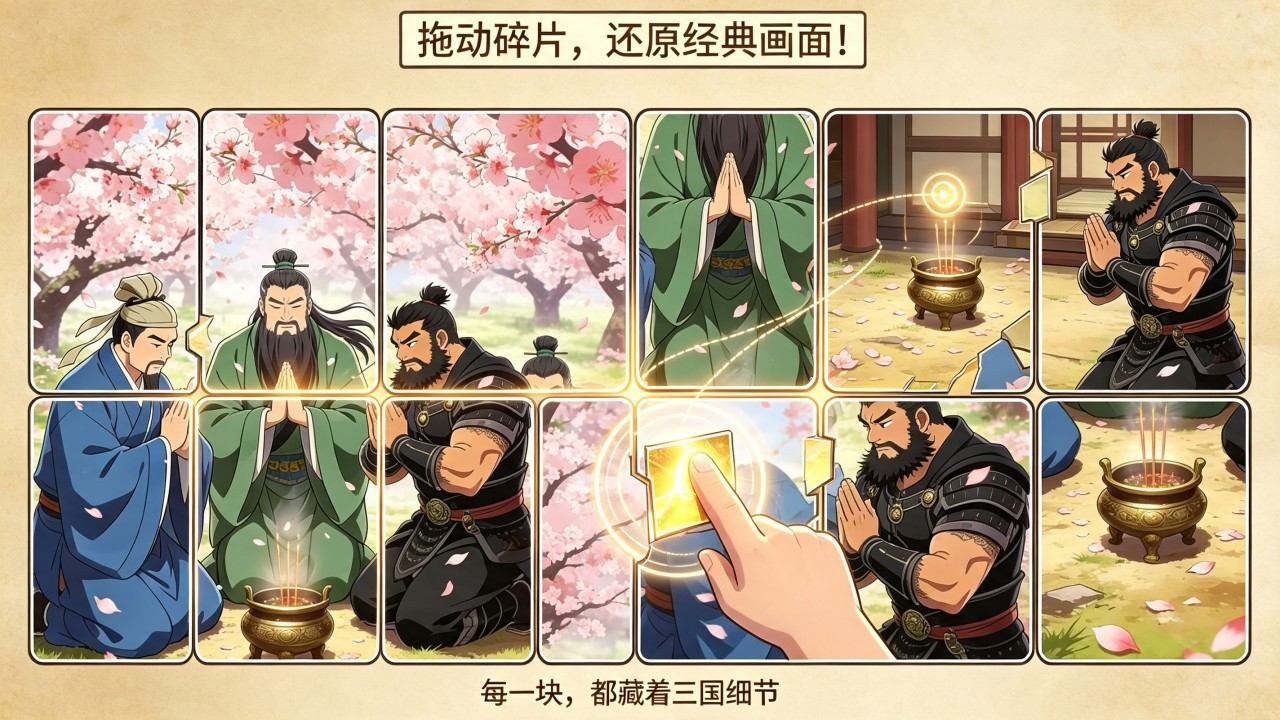 三国拼图游戏截图